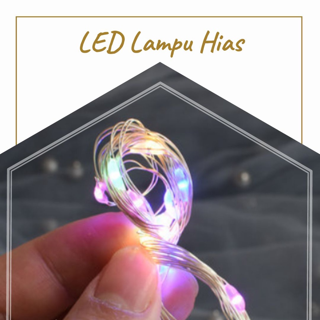 Jual LAMPU LED HIAS / LAMPU KECIL (HIASAN BUKET / LAMPU DEKOR
