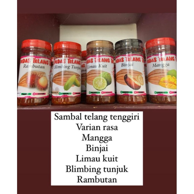 

Sambal Pedas Telang Tenggiri Khas Kalsel