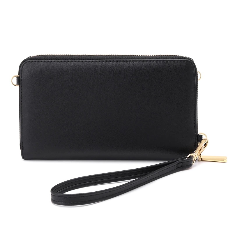 Dompet Hp Selempang  Gratis Tali Selempang Bisa Di Atur Transparan Kulit Sintetis Bisa Charging dan Headshet Multifungsi Kekinian Model Import Korea