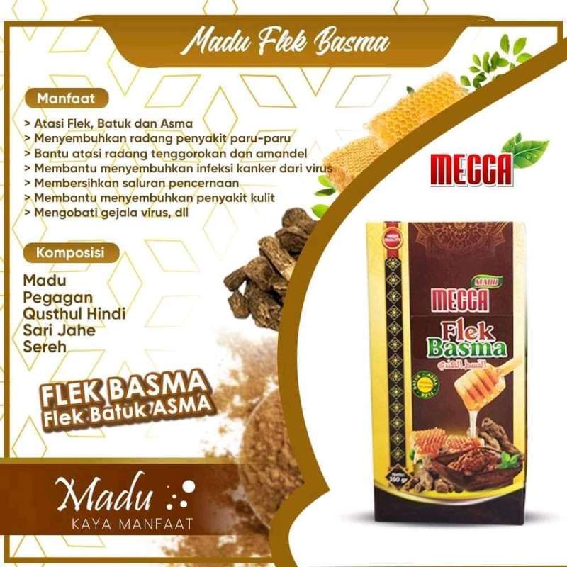 

MECCA Madu Flek Basma 350gr Madu untuk Flek Batuk dan Asma solusi herbal anda