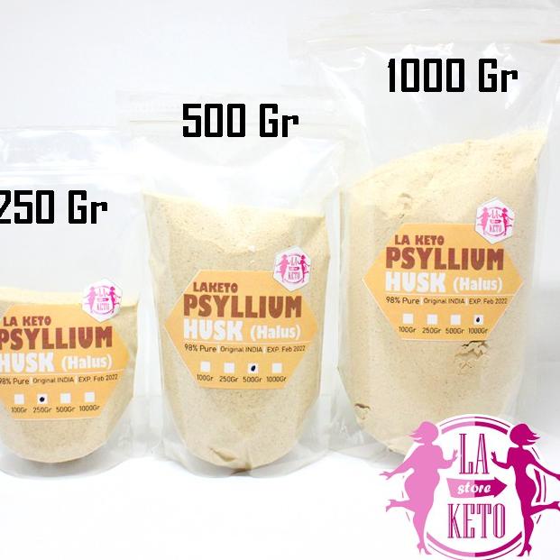 

EXCLUSIVE!LA KETO - PSYLLIUM HUSK POWDER /Fine @250gr | SUMBER SERAT ORIGINAL INDIA|SQ8