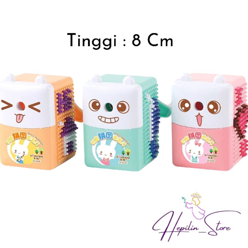 

Rautan Meja Putar LEGO Lucu DONGYANG DY-8406 / Rautan Karakter DIY / Rautan Putar