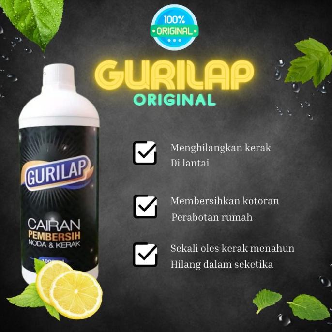 GURILAP FAST CLEANER ORIGINAL / PEMBERSIH KERAK LANTAI