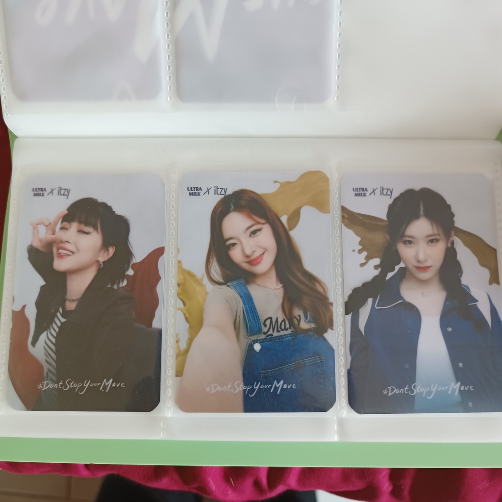 Photocard ITZY x ultra milk | Lia Ryujin Chaeryeong official
