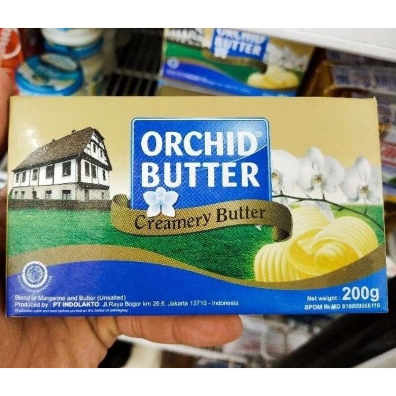 

Orchid butter 200gr creamery butter mentega orchid