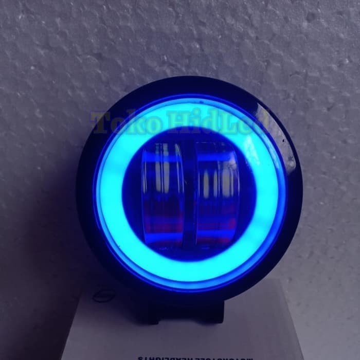 Lampu Led Sorot Foglamp 20watt Cut Off Angel Eye Motor Mobil
