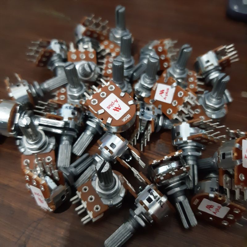 potensio Aplus rotary(klik klik) B50k stereo