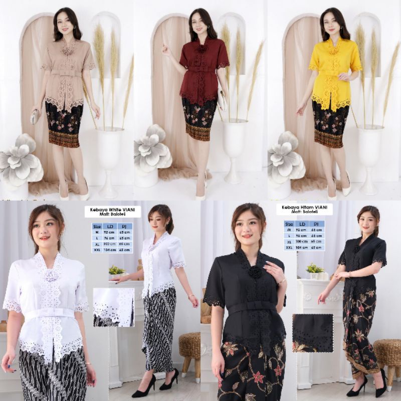 Jual Atasan Kebaya Encim Senada Wisuda Shopee Indonesia