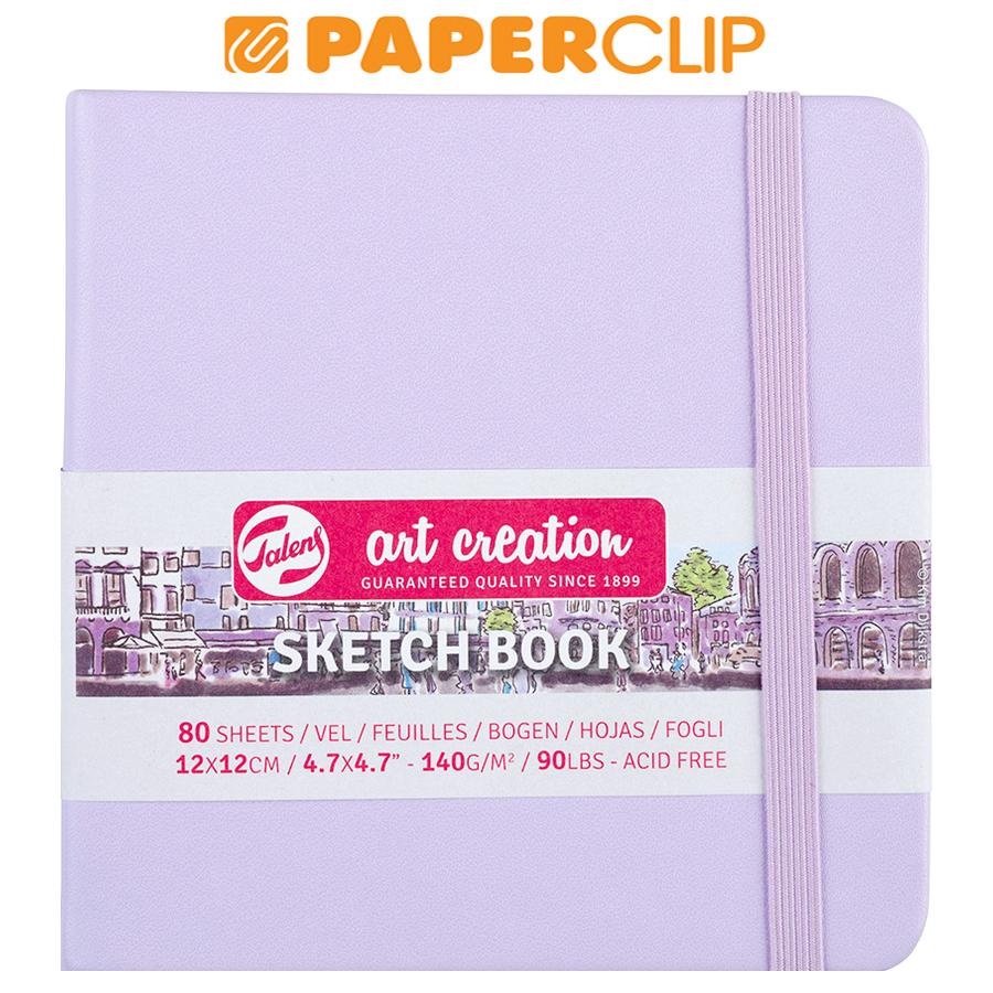 

SKETCH BOOK TALENS ART CREATION 9314134M PASTEL VIOLET 12X12 140G