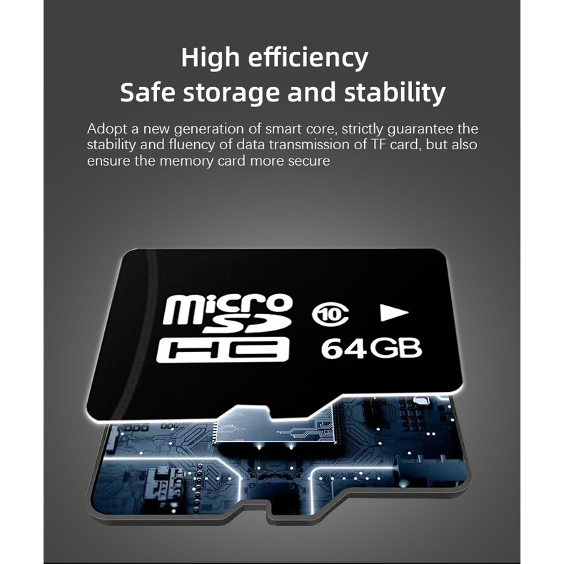 64G CCTV special memory card  High-speed memory cards Applicable surveillance cameras Support loop coverage 10,000 times