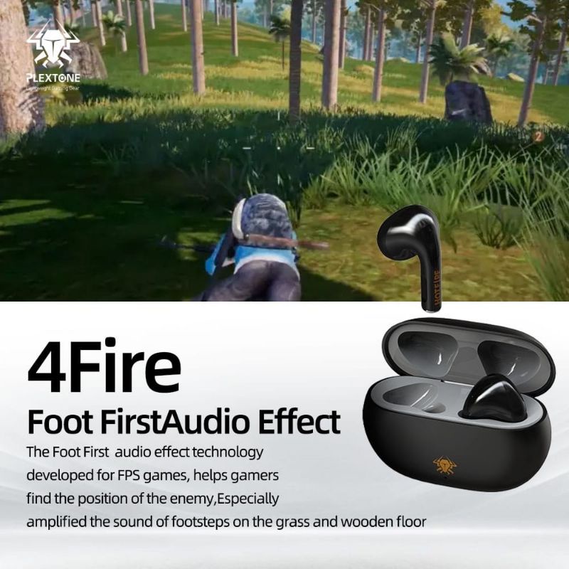 Plextone 4Fire Headset Wireless FPS Game