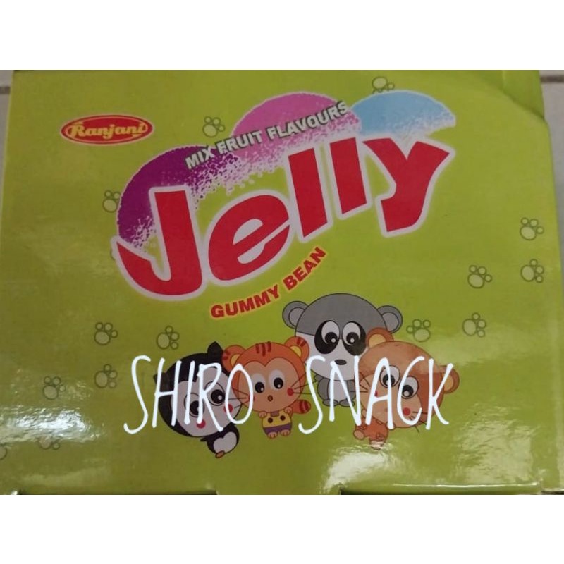 

JELLY gummy bean box kemasan sachet isi 30 pcs