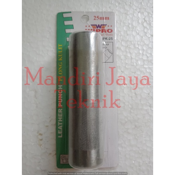 Plong Kulit Kertas Karet 25mm PK-25 WIPRO