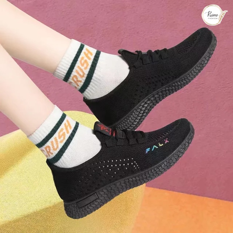 Sepatu Sneakers Wanita Casual Sneakers Trendy - F-35