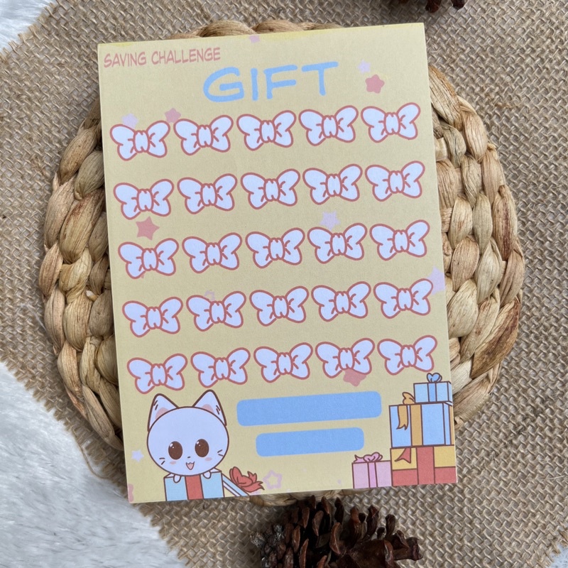

Saving Challenge (Gift) / Memopad
