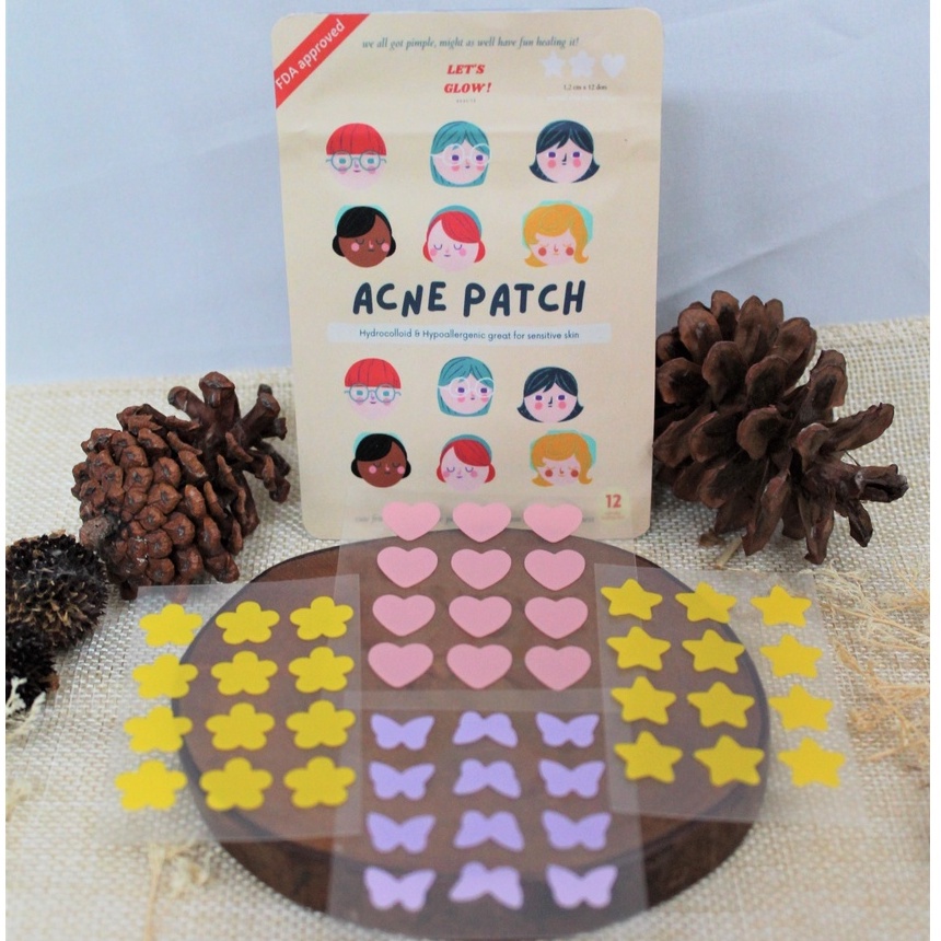 [PROMO] KOMBO HEMAT BUNDLING INFINITY + COLORFUL ACNE PATCH LETS GLOW GROUP