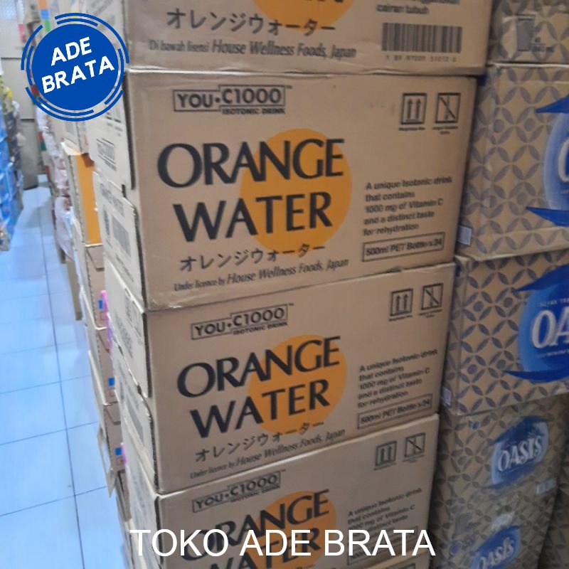 

orange water 1 dus isi 24 botol murah