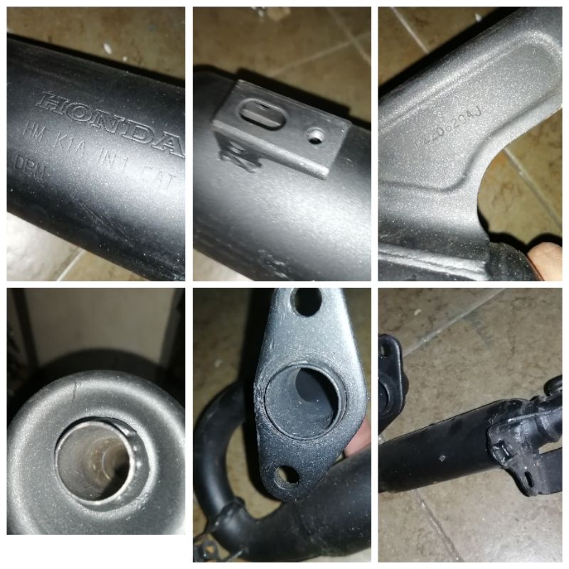 Knalpot beat led genio original