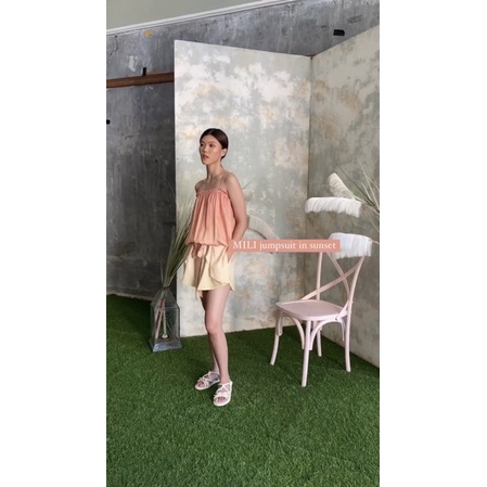 Novere x Mmehuillet MILI Jumpsuit Sunset