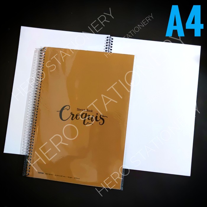 

Hadir Joyko Sketch Book Buku Sketsa Gambar Lukis A4 40 Lembar Skbk-706-3A4 Promo