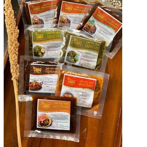 

✨Terbaru✨ BUMBU PASTA INSTAN (ISI 10 PCS) RENDANG, ASAM PADEH DAN NASI GORENG REMPAH buruan