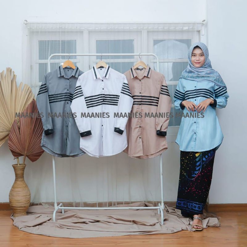 set tunik santri satu paket setelan santri putri // tunik toyobo // sarung aqil