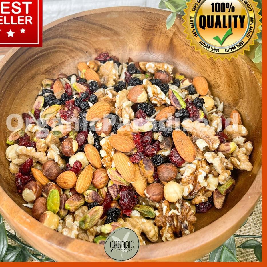 

BAYAR DITEMPAT✔️Trail Mix / Mixed Nut 1KG Joy Blend Premium Quality Fresh Mix|RA7