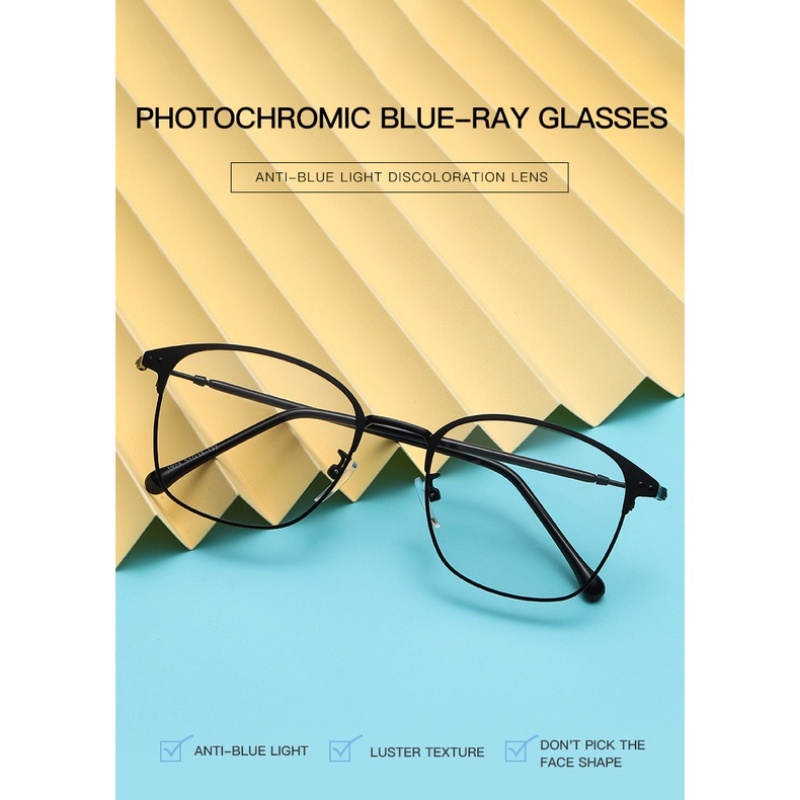 Kacamata Photochromic Anti Radiasi Komputer Anti Blue Light Untuk Unisex