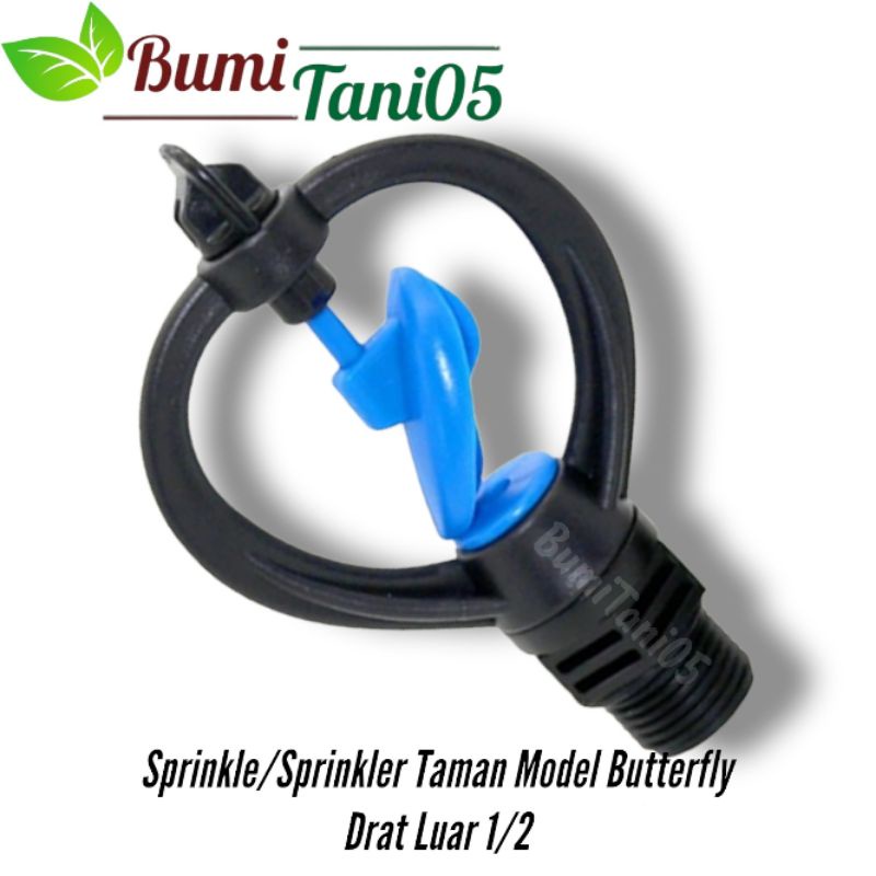 Sprinkler Butterfly Sprinkler Kupu Kupu Drat Luar 1/2