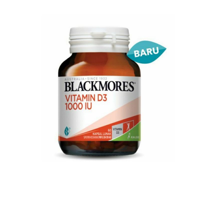 BLACKMORES VITAMIN D3 1000 IU 60KAPSUL