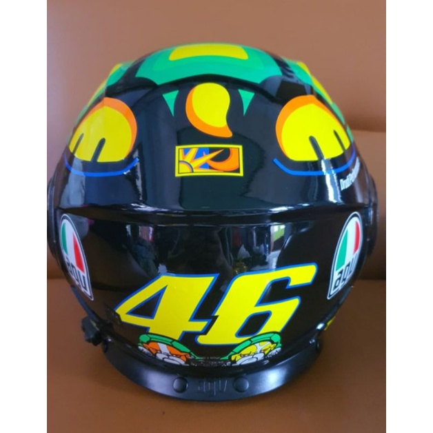 Jual helm agv tartaruga half face / agv half face / agv tartaruga