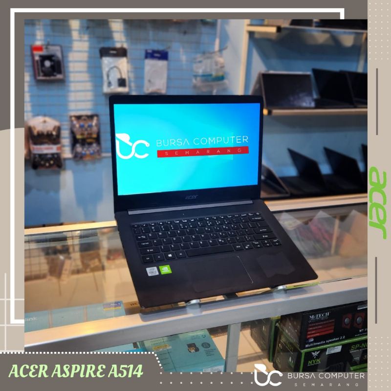 Laptop Acer Aspire 5 A514 i5 10210U 4GB 128GB+1TB Nvidia MX250 14"