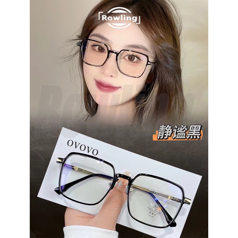 Rowling (ka-291) Frame Kacamata Retro Terbaru Kotak Wanita Pria Import anti Radiasi Blue Light Kacamata Fashion