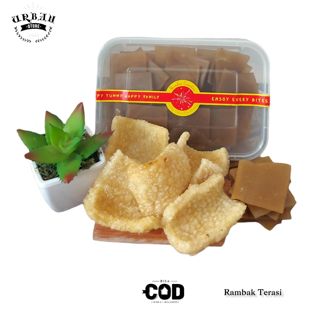 

Kemasan Souvenir - Kerupuk Mentah Krupuk Rambak Kotak Krupuk Kulit / Premium