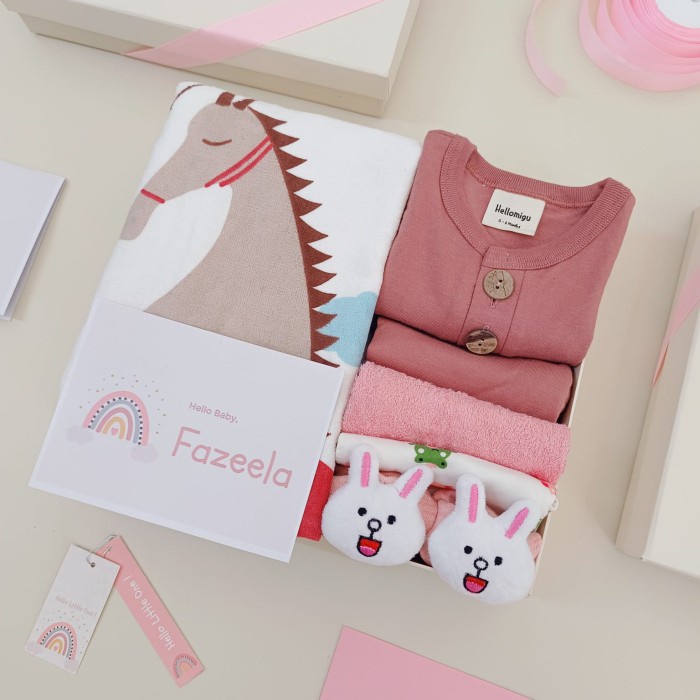

[COD] Hampers Bayi | Kado Lahiran | Newborn Gift - Flamingo
