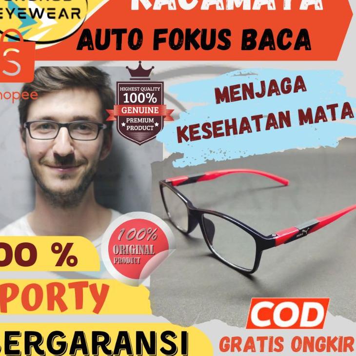 Best Kacamata Baca Pria Auto Fokus Kekinian Wanita Auto Focus Frame Sport Kaca Baca Pria Wanita Spor