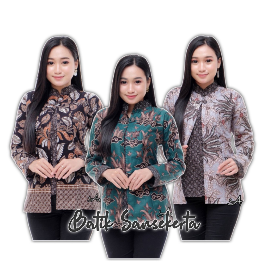 BAJU BATIK WANITA MODERN MONALISA GENES