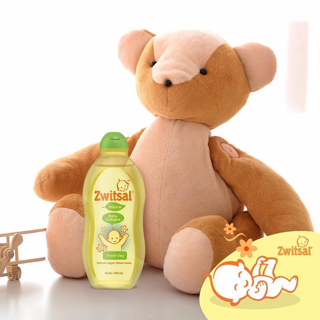 ZWITSAL BABY COLOGNE SOFT TOUCH [ 100 ML ] ALOE VERA PERAWATAN BAYI MINYAK WANGI NATURAL ANAK