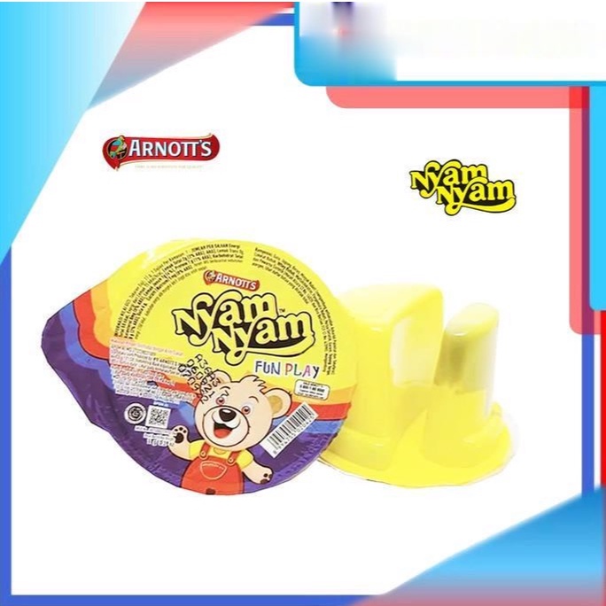 

Nyam Nyam Fun Play Chocolate Rice Crispy Cup 11 gr ORIGINAL