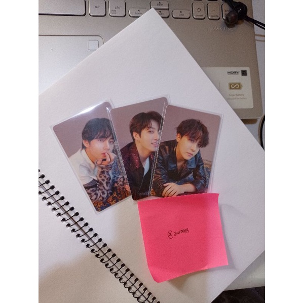 J-HOPE, TAEHYUNG, JUNGKOOK TEAR O BTS PHOTOCARD OFFICIAL