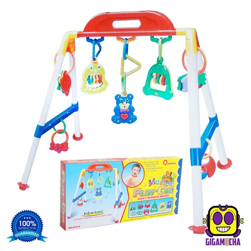 Mainan Baby Musical Play Gym / Mainan Musik Rattle Bayi A2016