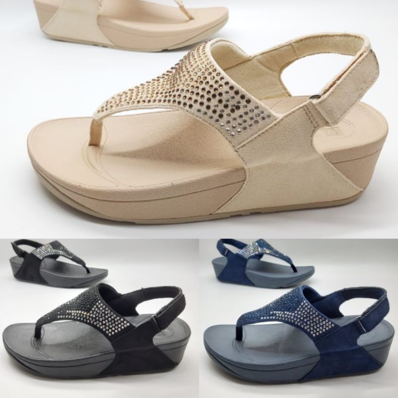 Fitflop / Sandal Fitflop / Sepatu Sandal Wanita Fitflop Flare / Fitflop Gradasi