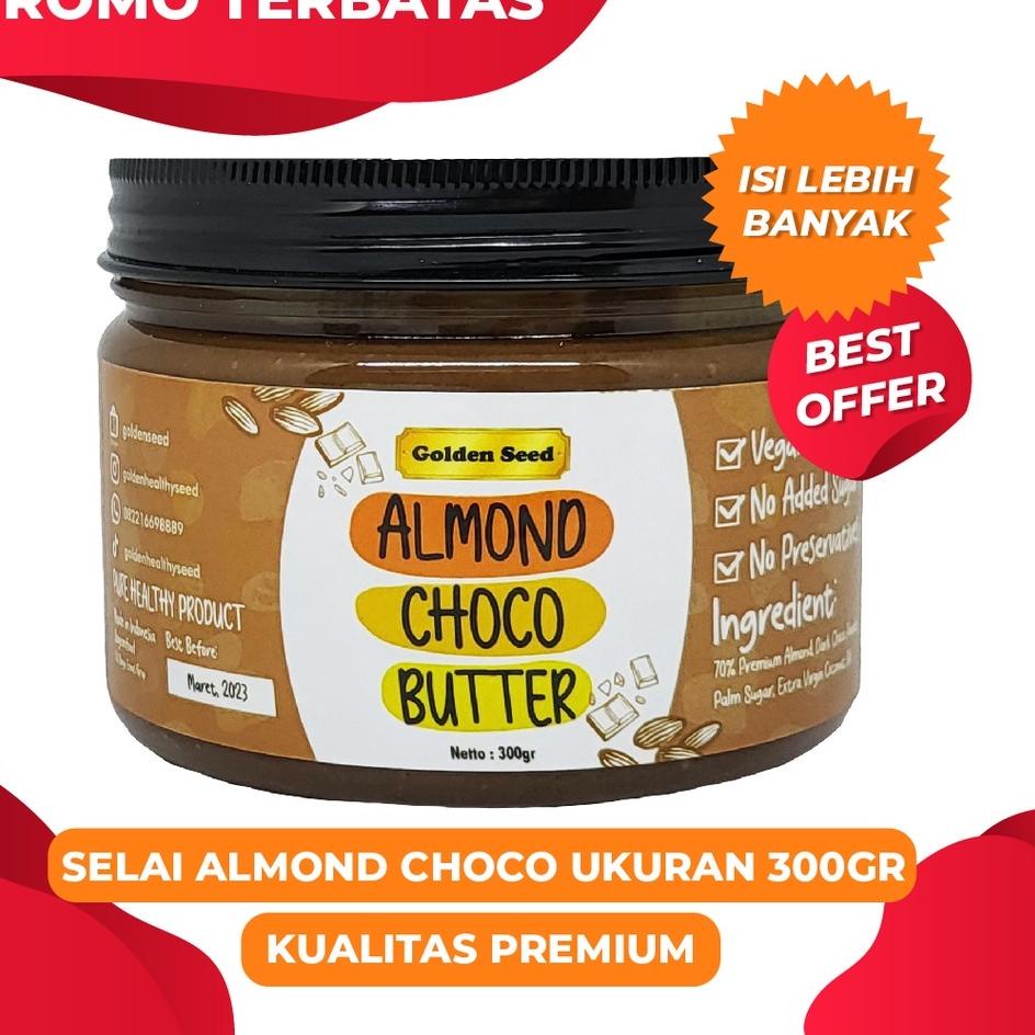 

TERLARIS BRANDS FESTIVAL SELAI ALMOND COKLAT 300 GRAM PREMIUM - ALMOND CHOCO BUTTER GLUTEN FREE - VEGAN gas !!