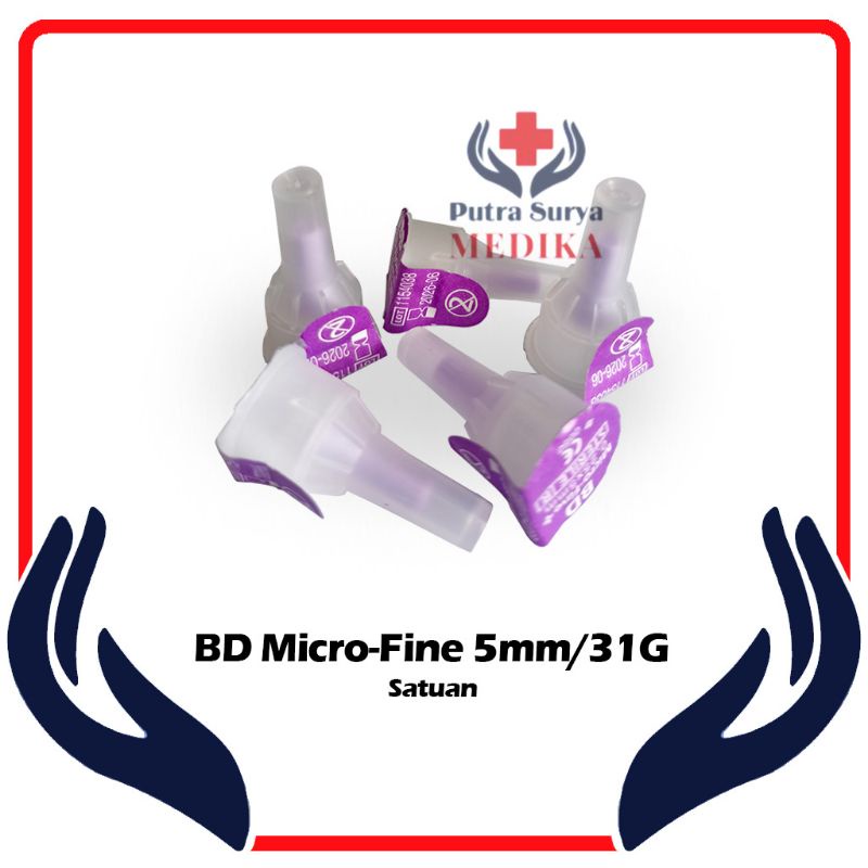 BD 5mm Satuan | Insulin Jarum