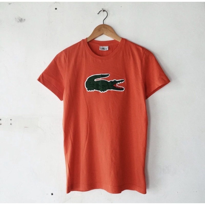 Kaos Lacoste big logo