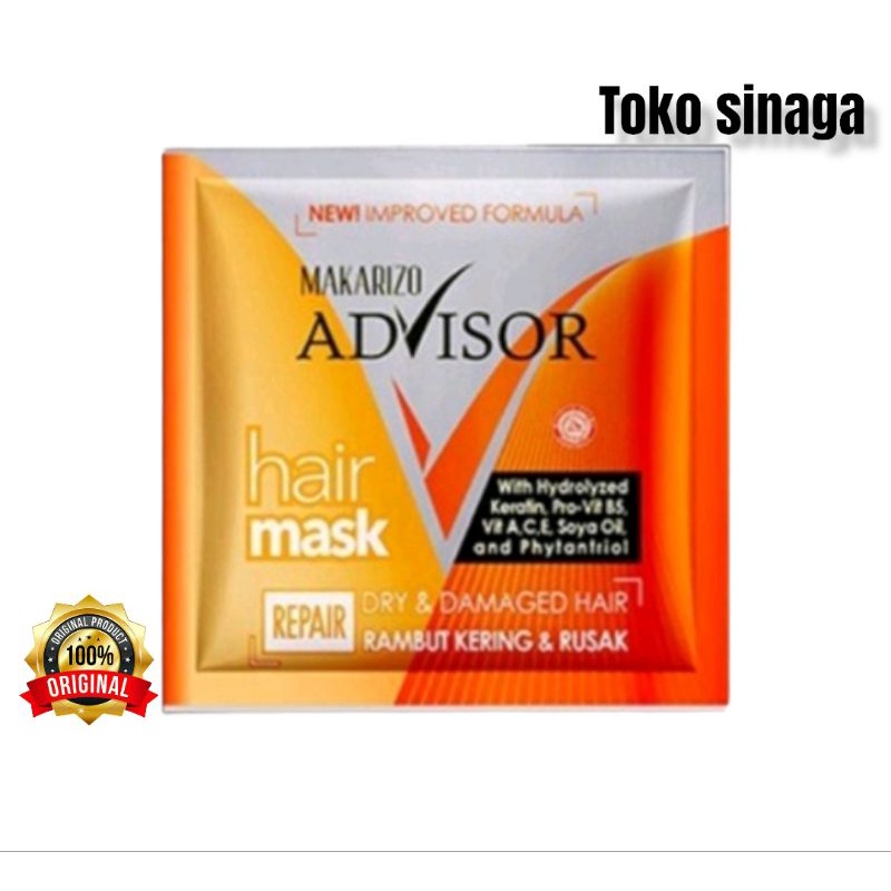 Makarizo Advisor Hair Mask Sachet 15ml.