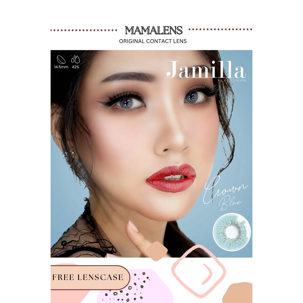 SOFTLENS X2 JAMILLA MINUS -3.25 SD -6.00 FREE LENSCASE | DIA 14.5MM - MAMALENS