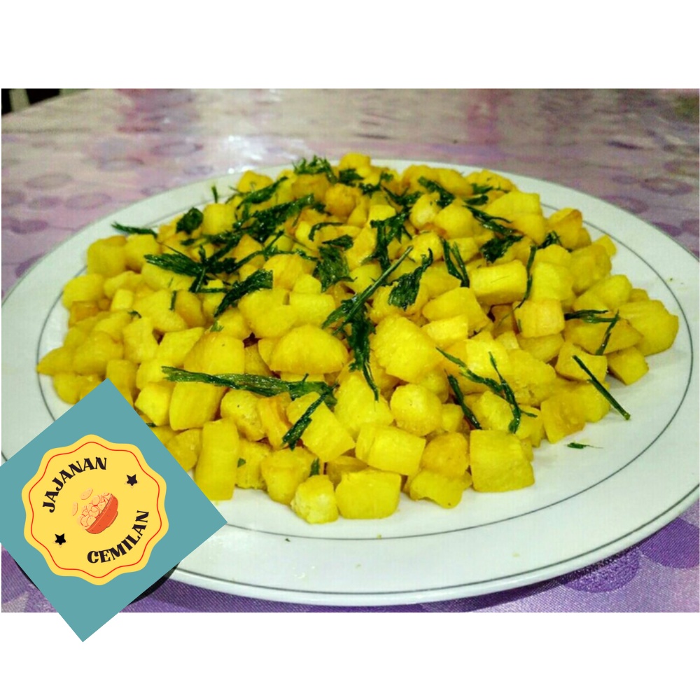 

Singkong potong dadu kuning DAKA DAKA singkong balok 250gram