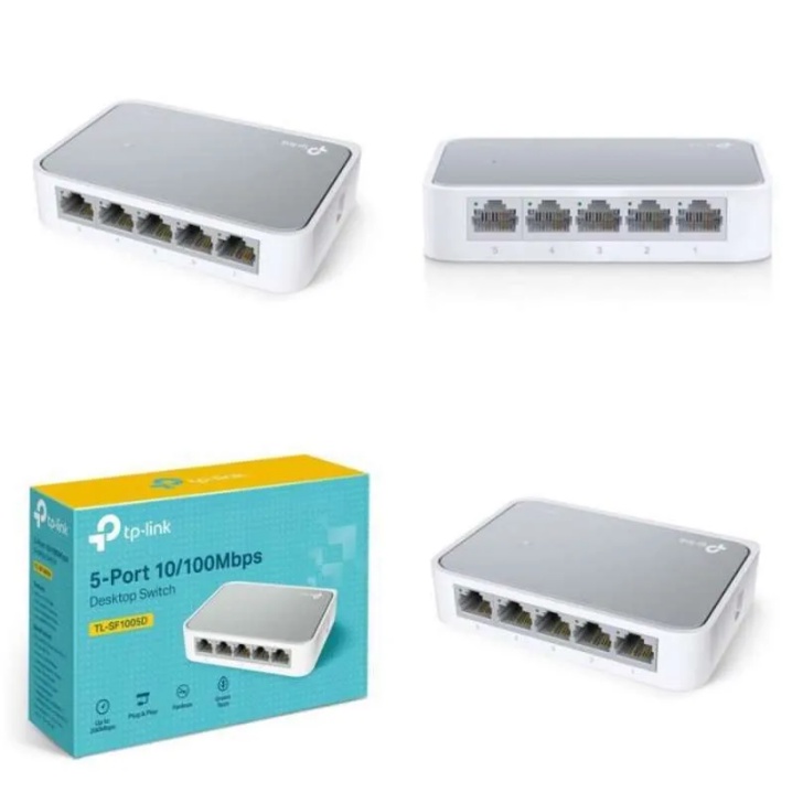 Switch hub 5 port TPLINK TL-SF1005D / Hub 5port Tp link SF1005D