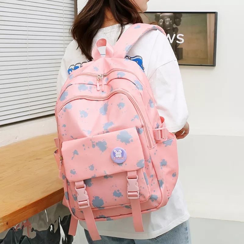 Tas Ransel Wanita Motif Nekopow Ransel Korea Hits Tipe 0099 Tas Ransel GTB